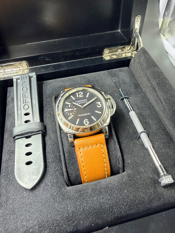 Panerai Luminor Marina PAM00001 — Full Set con Certificato COSC