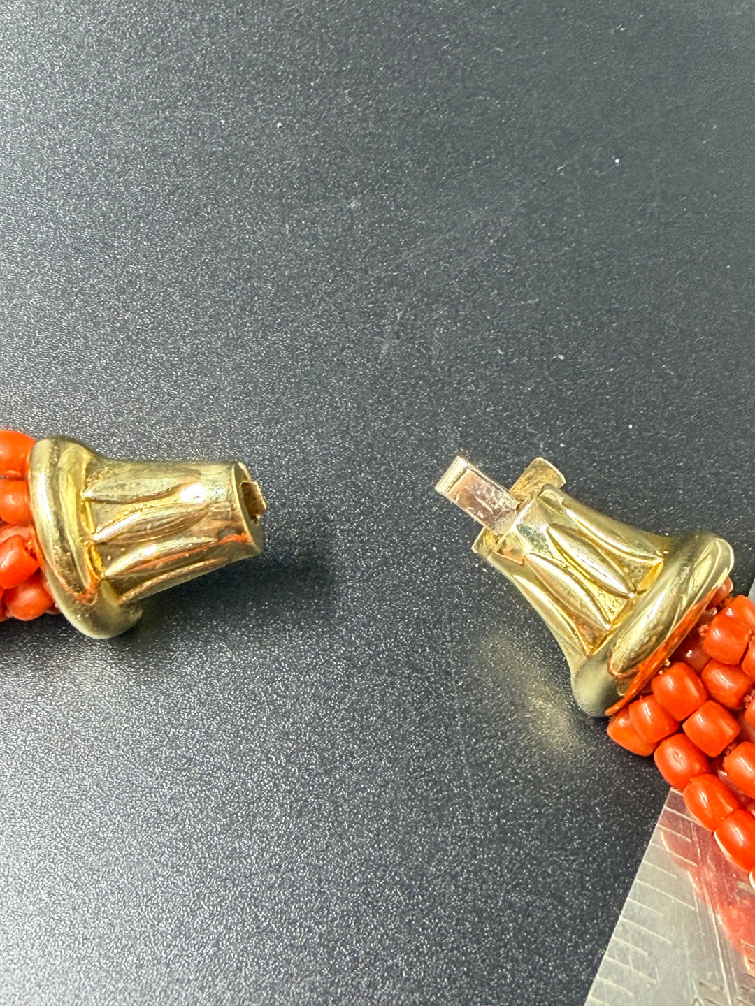 Collana in Corallo Multifilo