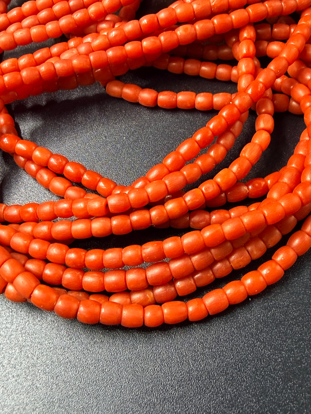 Collana in Corallo Multifilo
