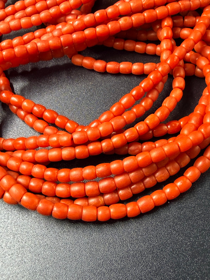 Collana in Corallo Multifilo