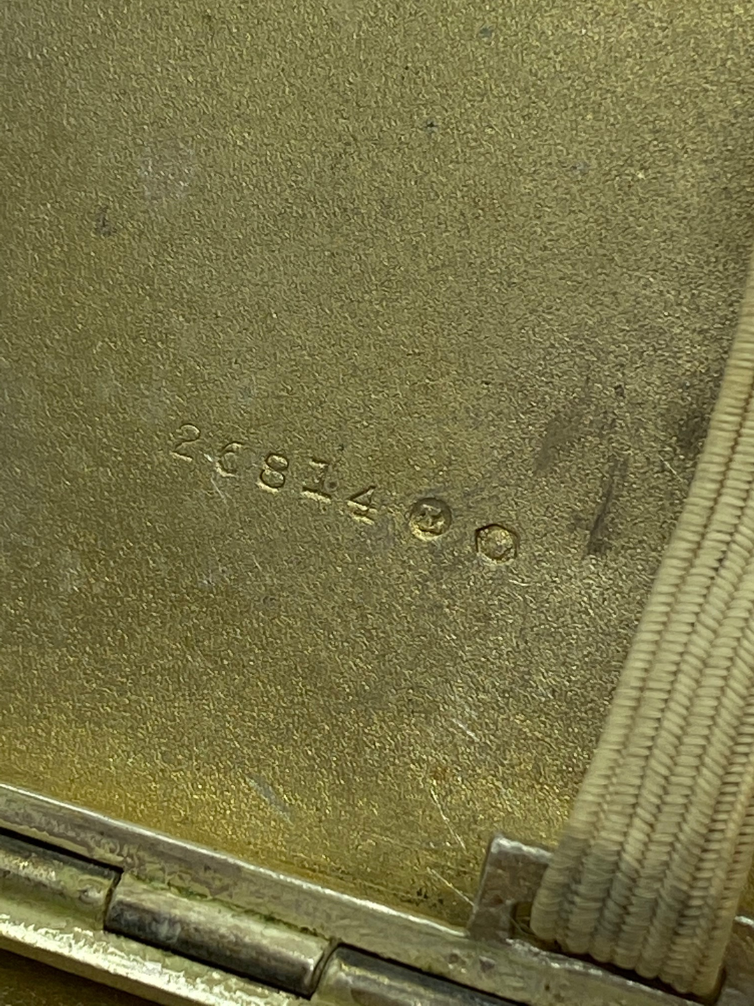 Scatola per sigarette in argento smaltato dell'Impero Austriaco.