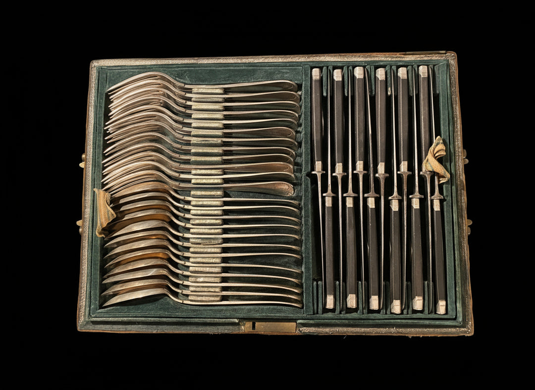 Set di Posate da Viaggio Diplomatico Savoia in Argento