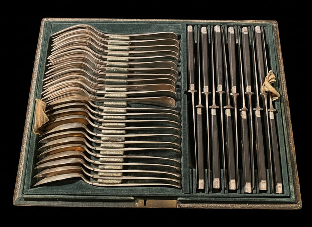 Set di Posate da Viaggio Diplomatico Savoia in Argento