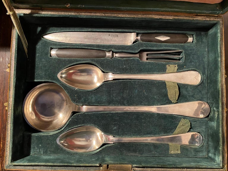 Savoy Diplomatic Travel Silver Cutlery Set