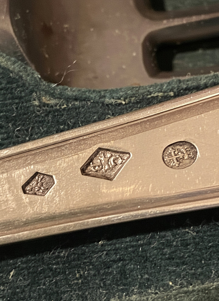 Set di Posate da Viaggio Diplomatico Savoia in Argento