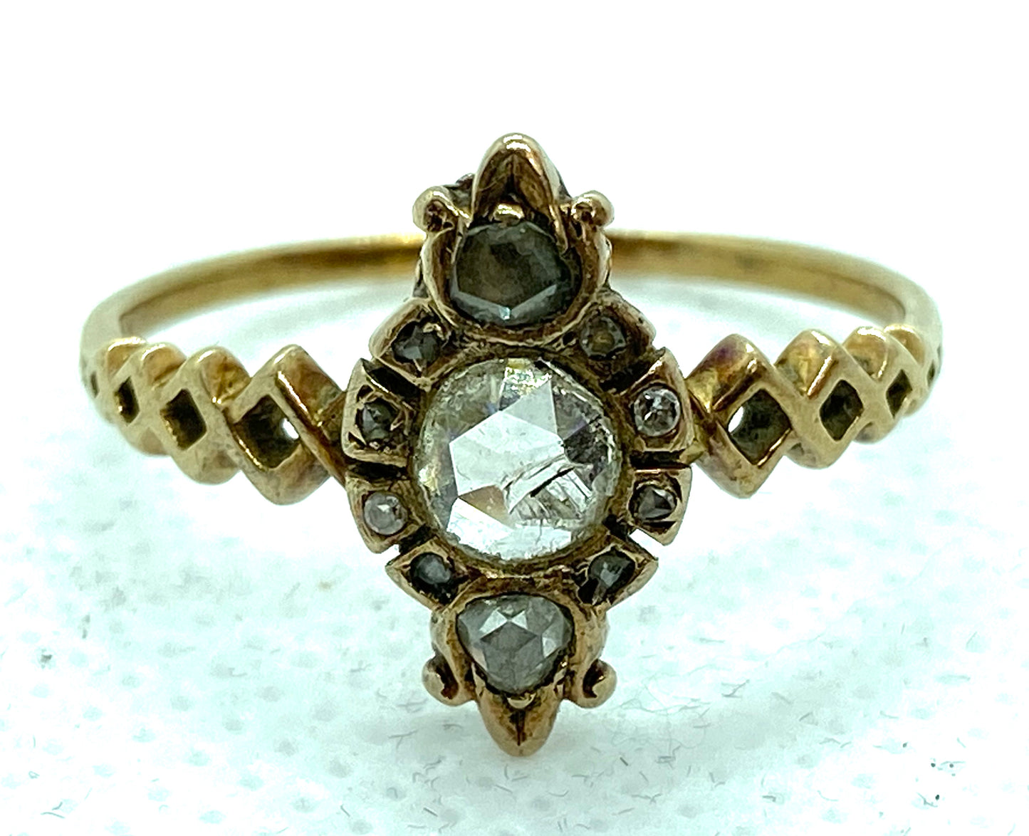 Antique English Diamond Ring