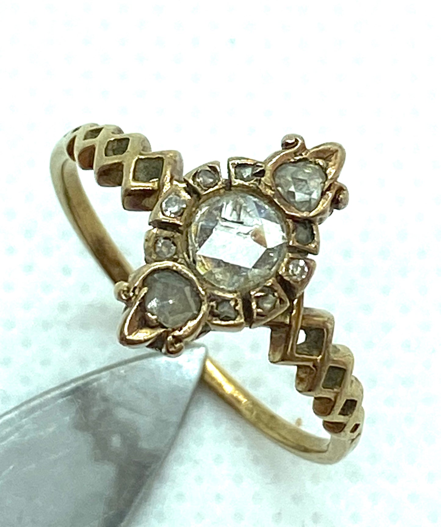 Antique English Diamond Ring