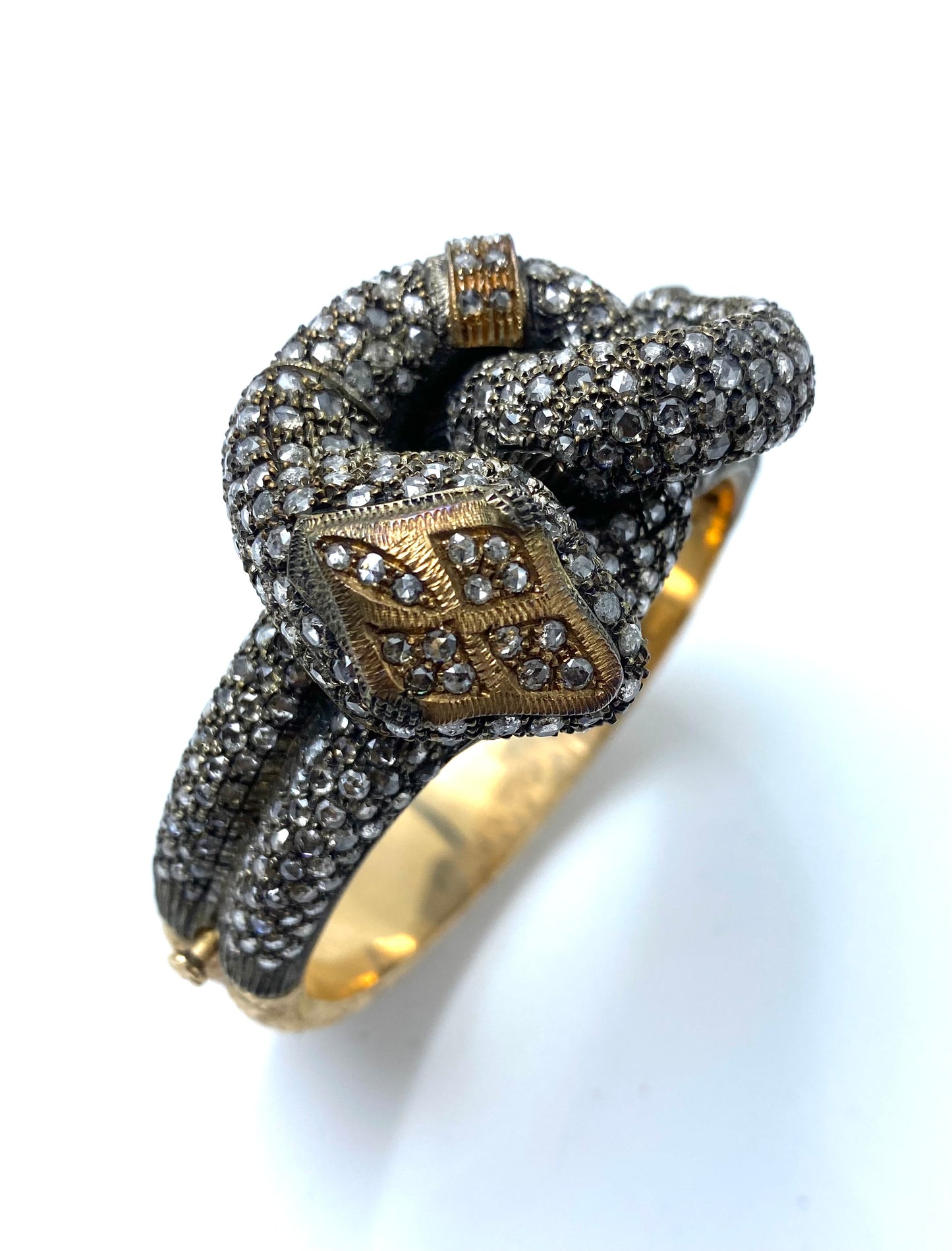 Gorgeous Late Victorian Snake Bangle