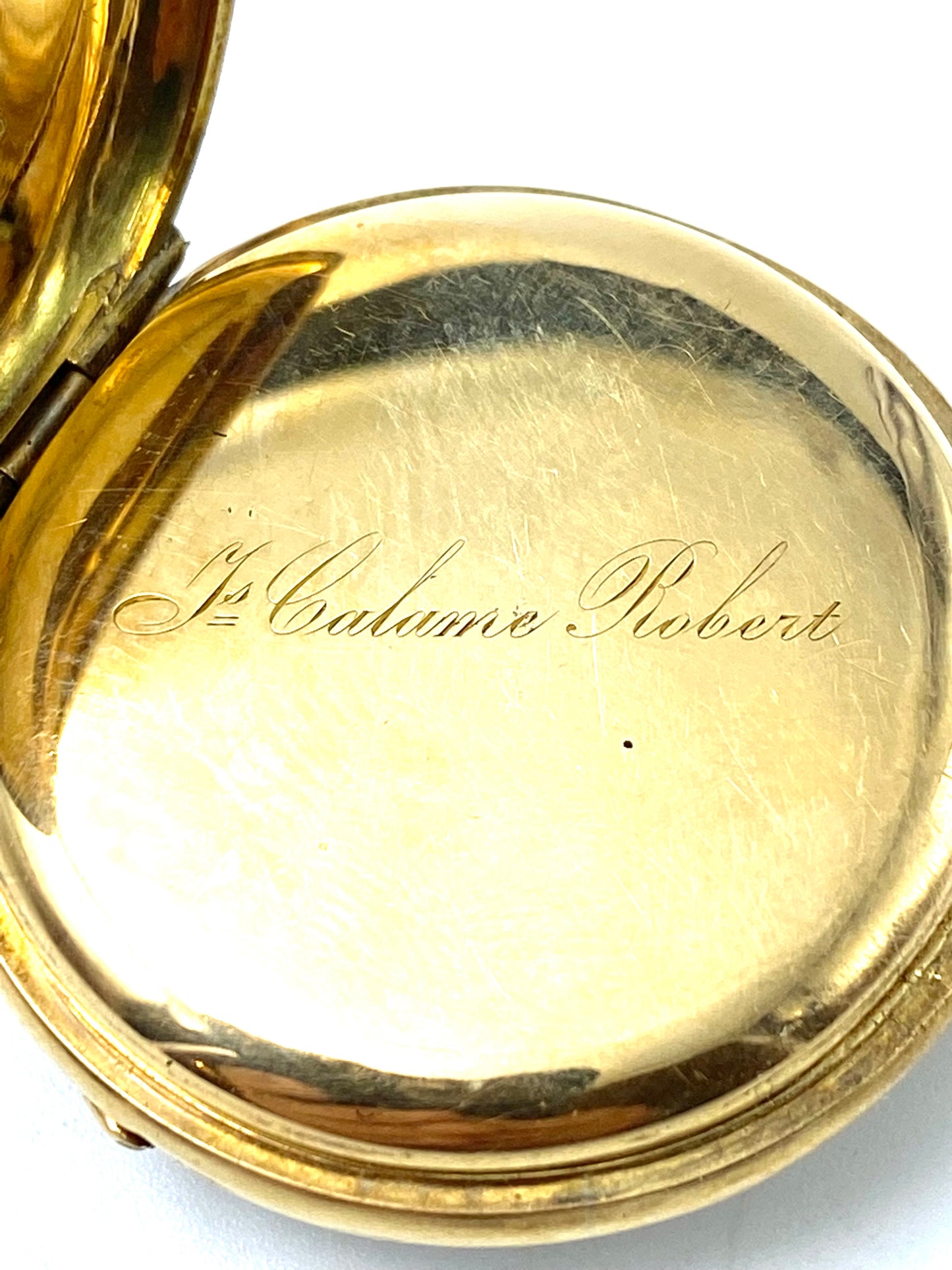 James Calame Robert lady pocket watch