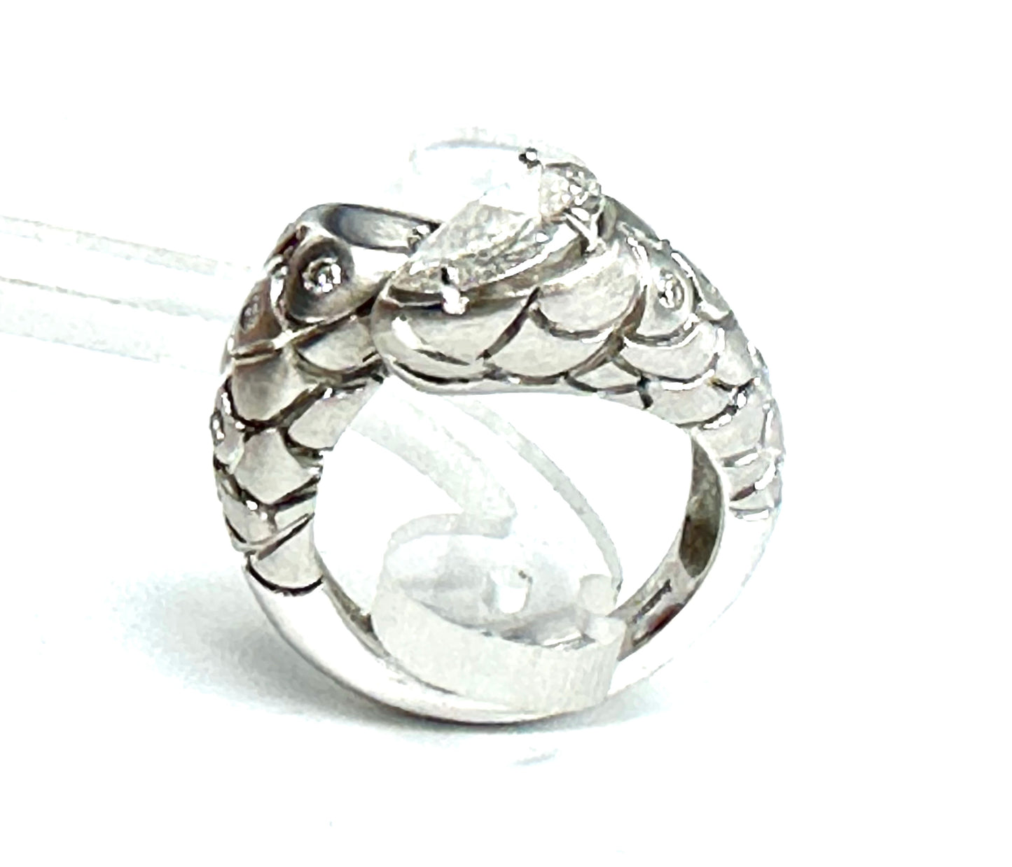 Janesich Snake Diamond Ring