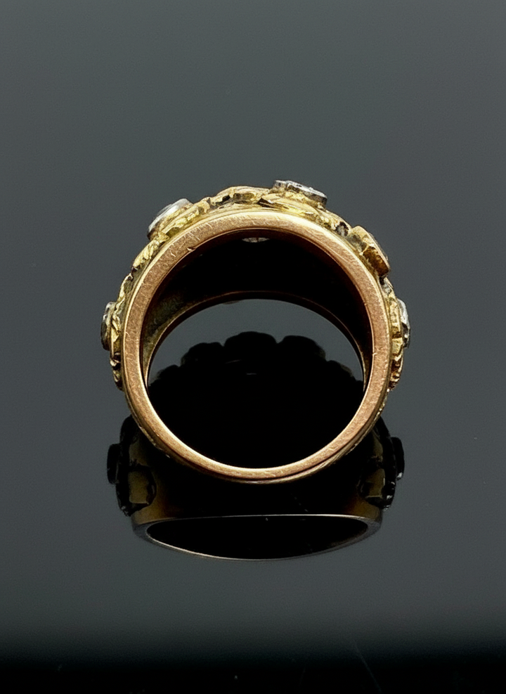 Anello Bombato Italiano, Firmato Cozzolino