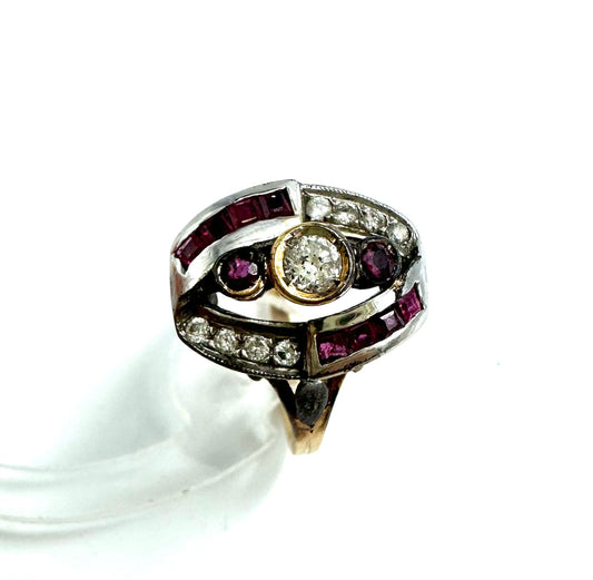 Art deco style ring