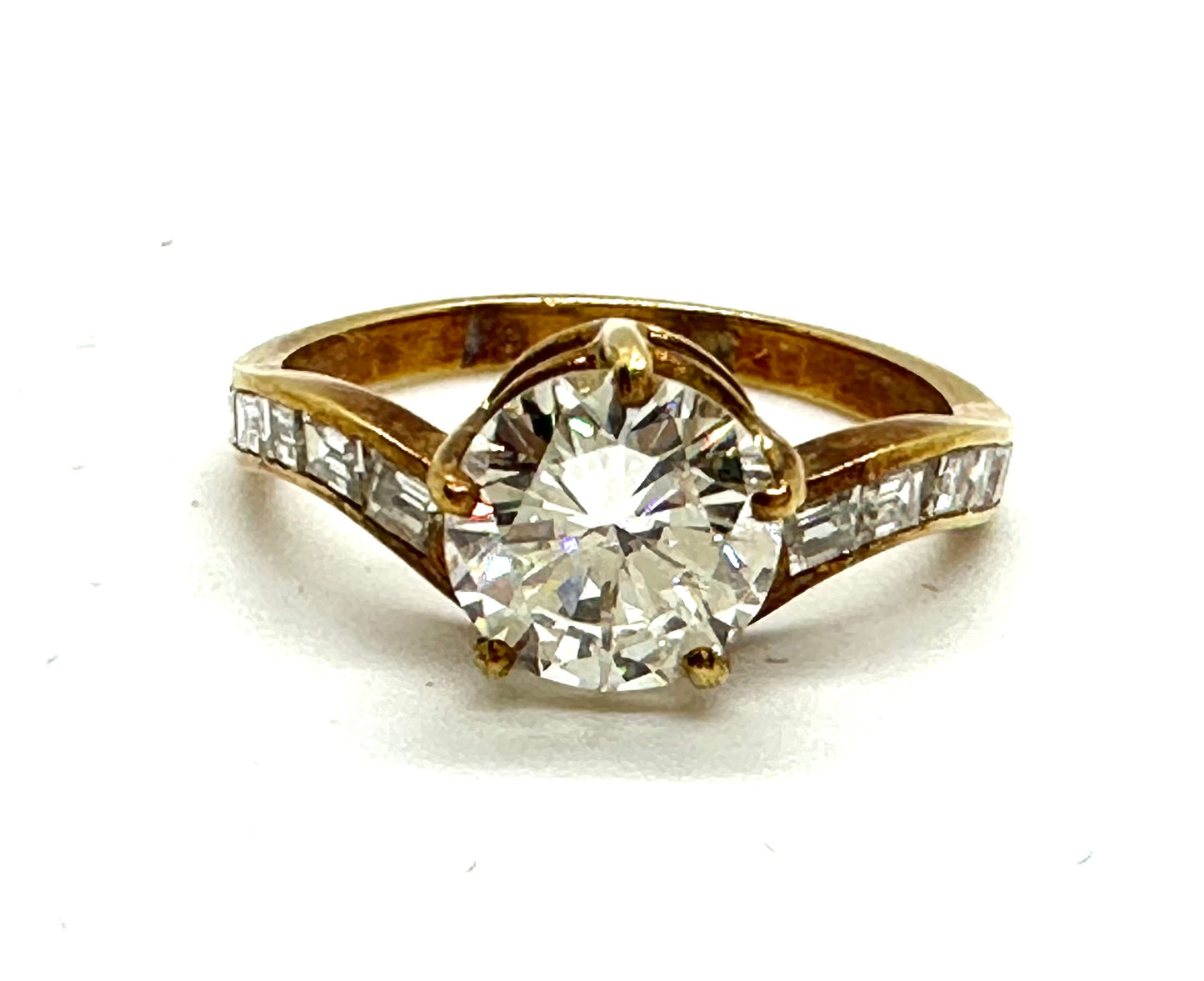 Amazing engagement ring with - diamond ct. 1.69