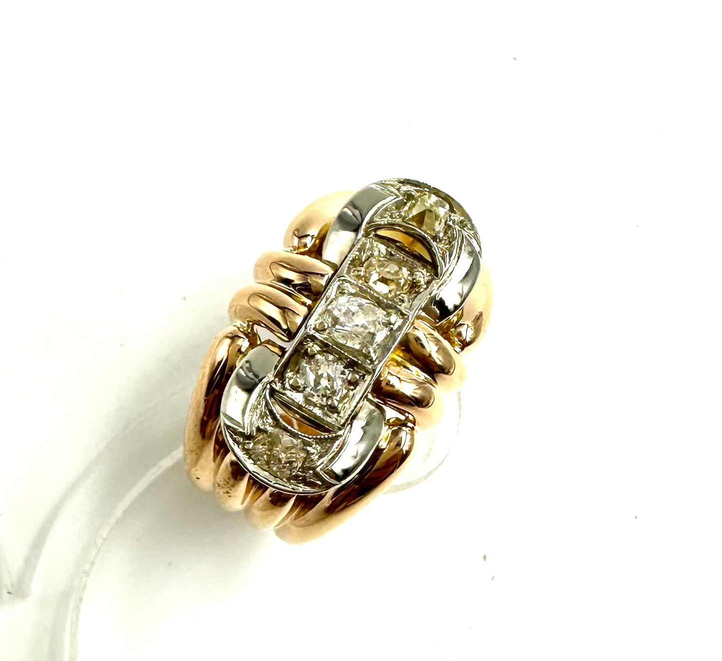 Art Deco Diamonds Band Ring