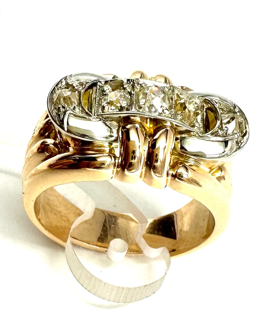 Art Deco Diamonds Band Ring