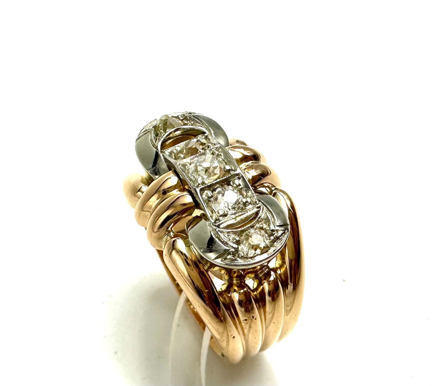 Art Deco Diamonds Band Ring