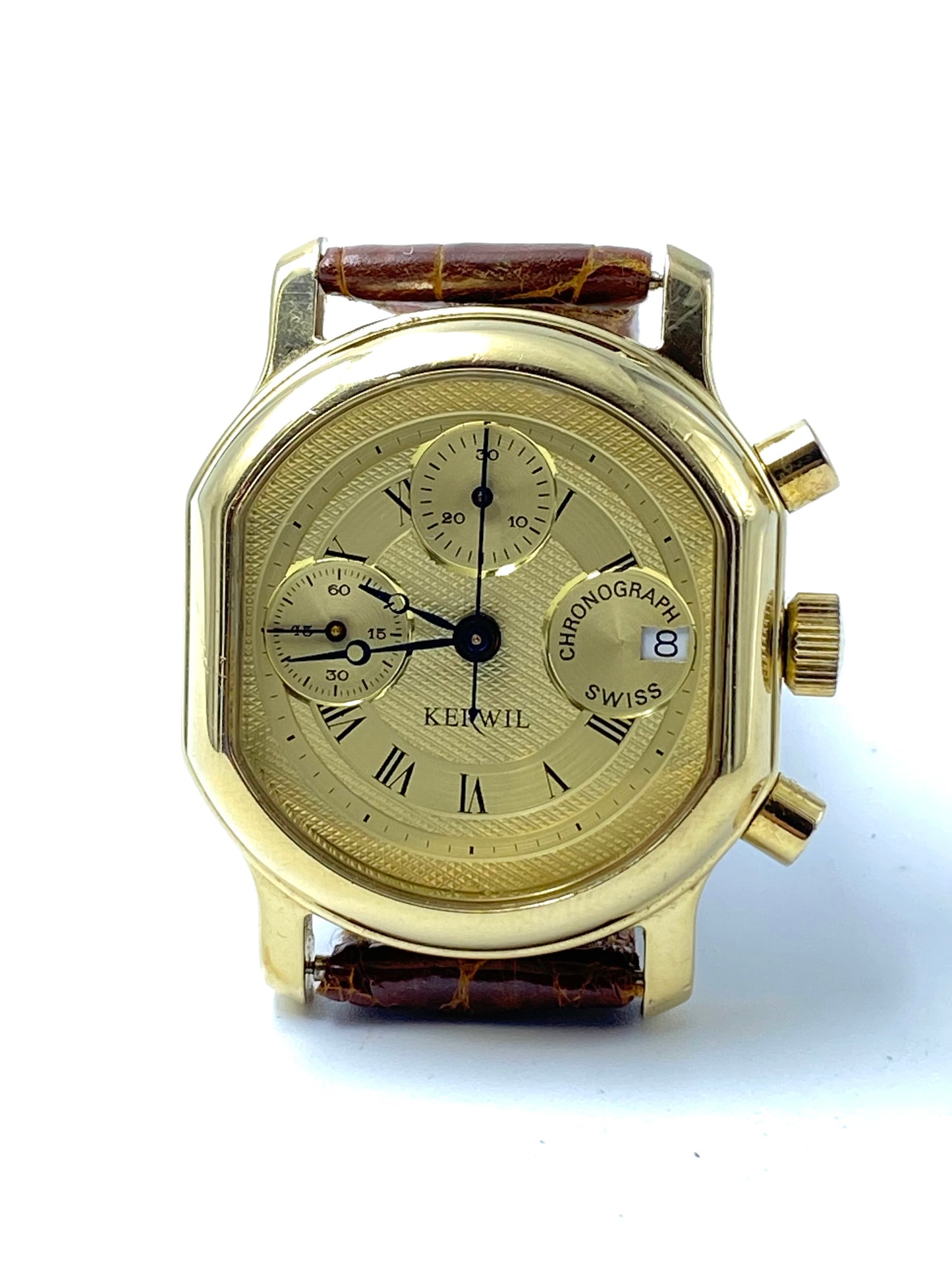 Kerwil - Chronograph Valjoux 7765 gold laminated