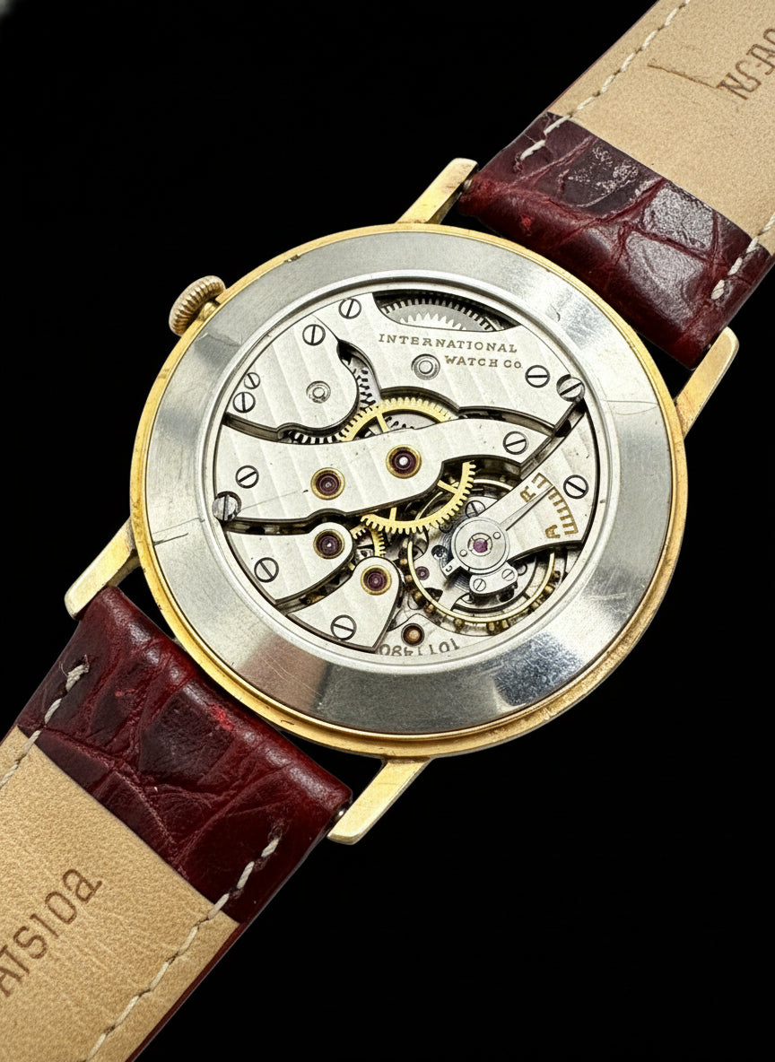 IWC Schaffausen cassa oro, anni Trenta