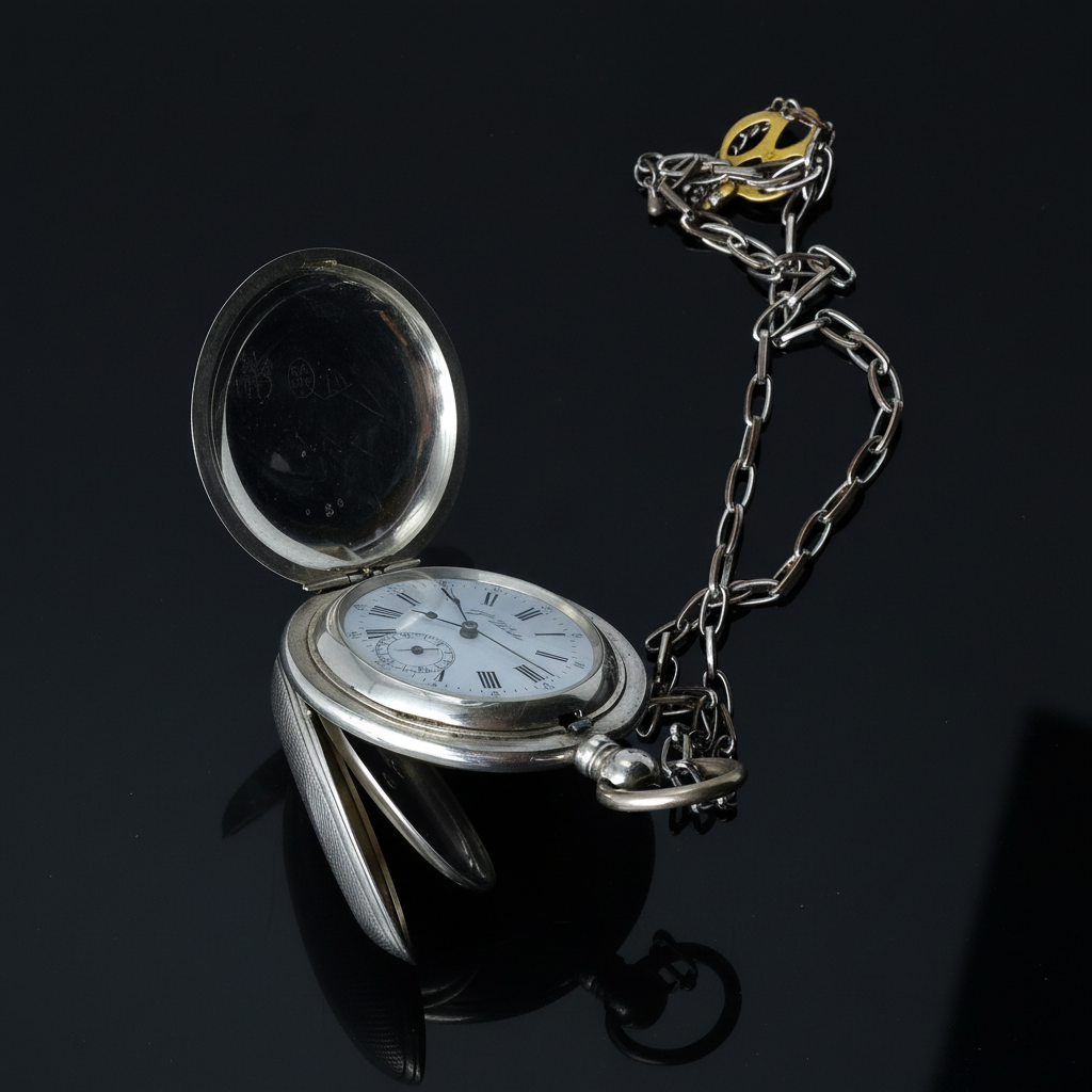 Orologio Da Tasca Boutte in Argento