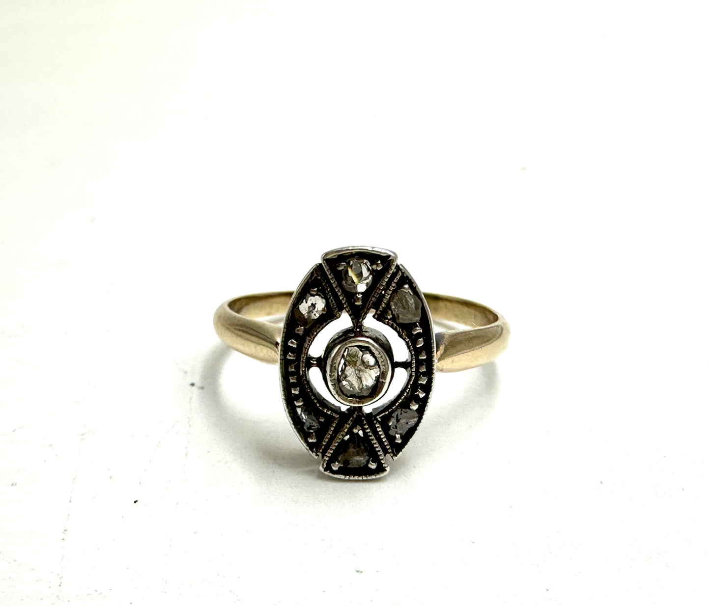 Art Nouveau diamond ring