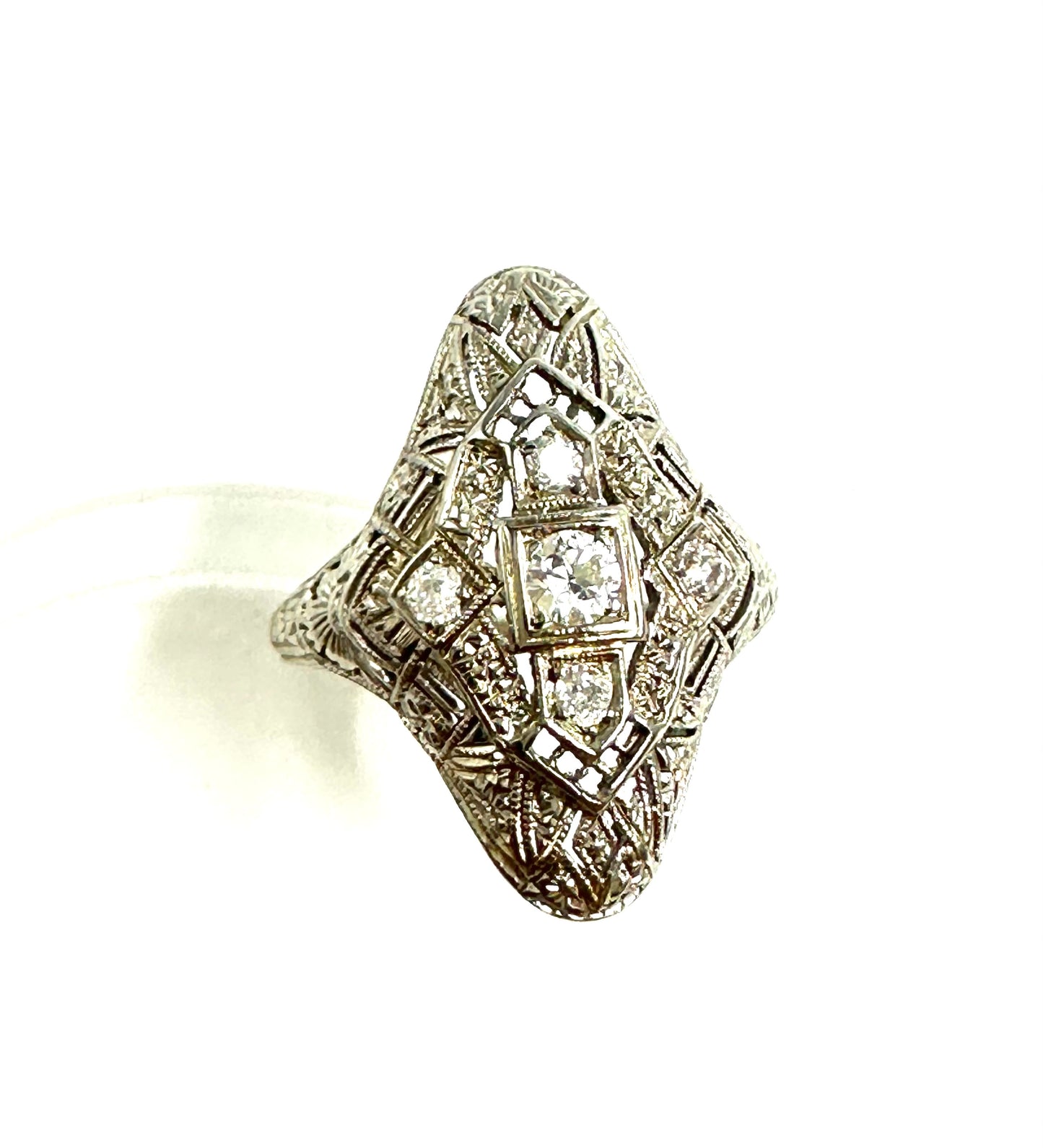 Stunning French-made Art Nouveau ring