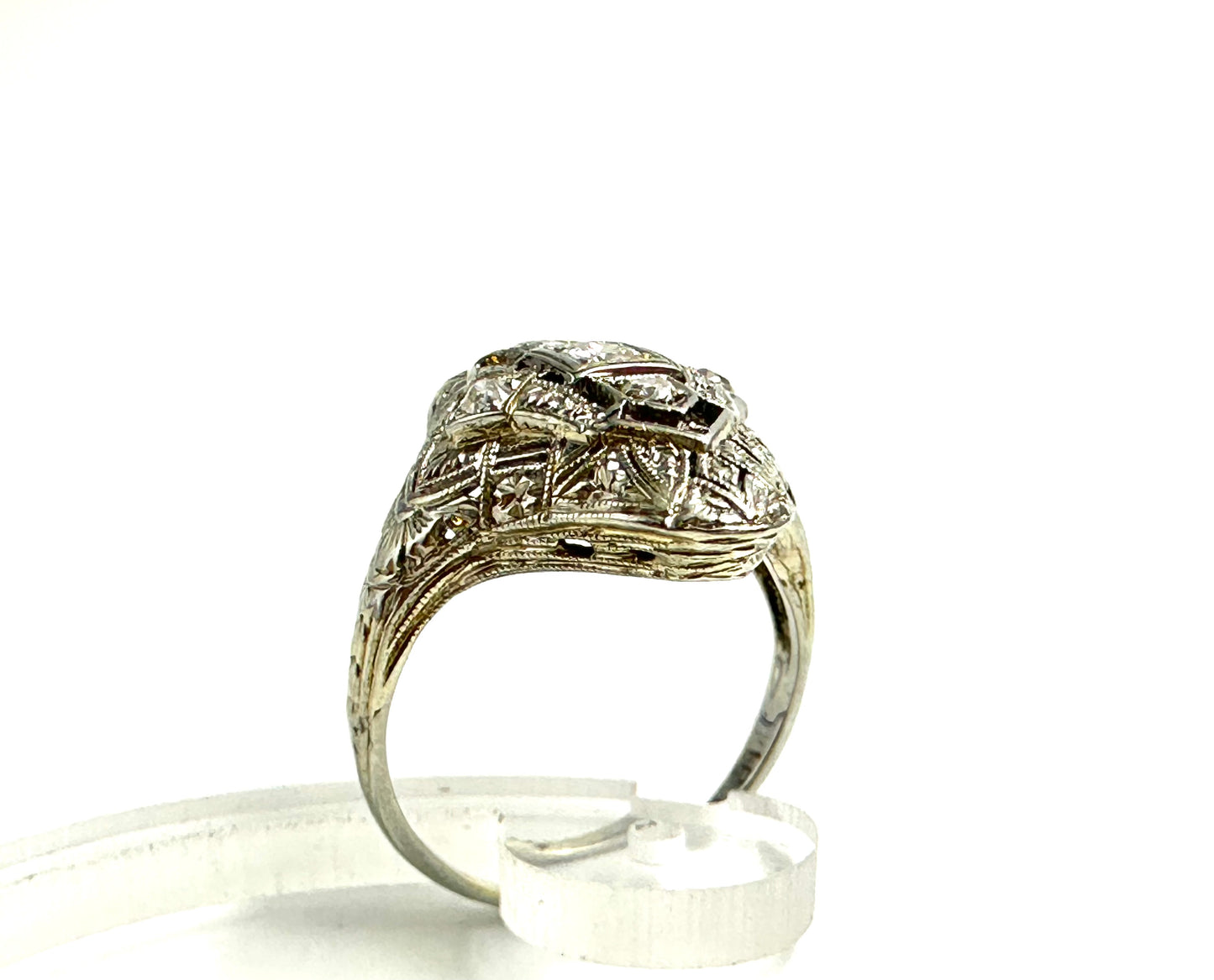 Stunning French-made Art Nouveau ring