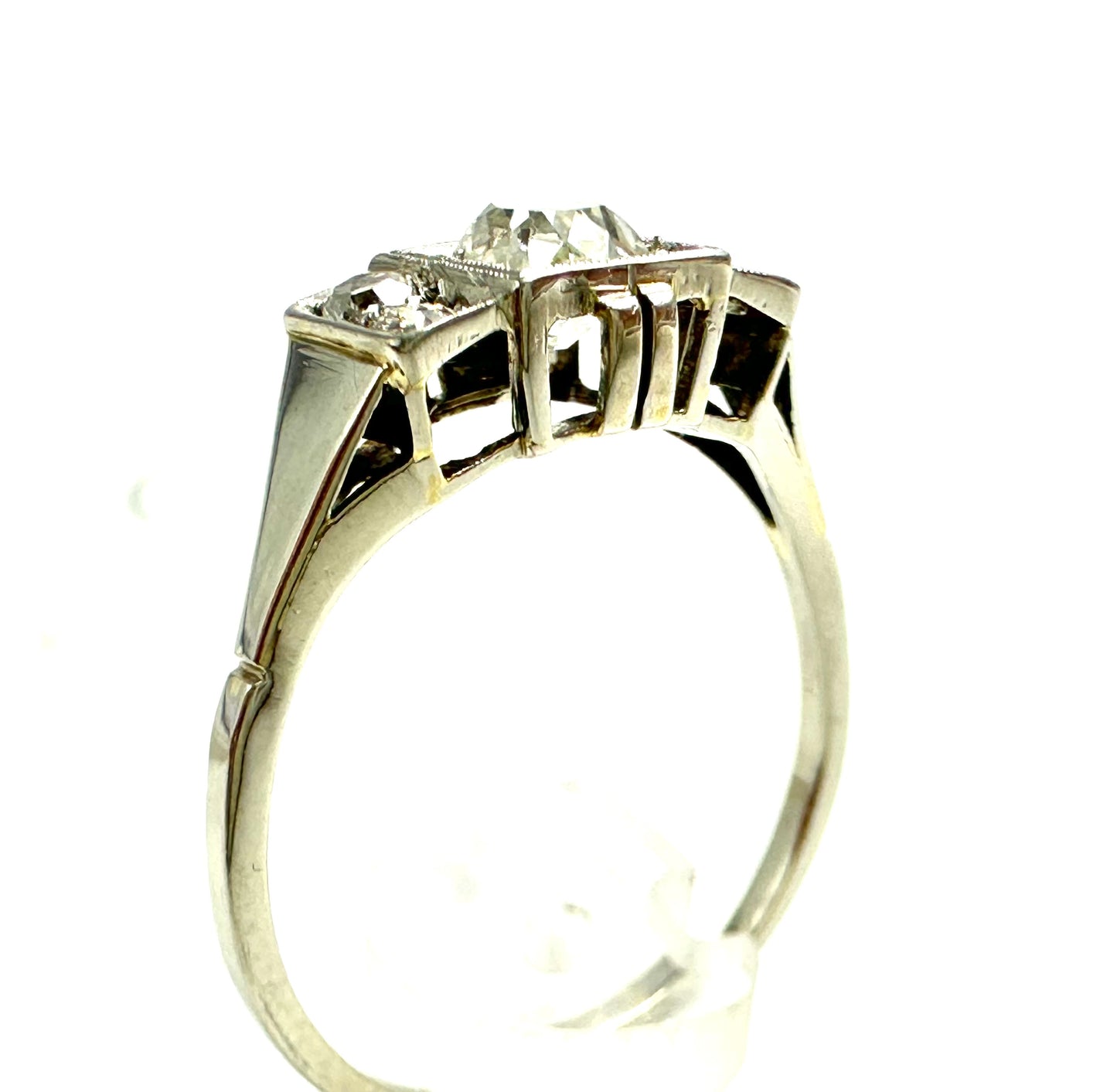 Early 20th century diamond ring