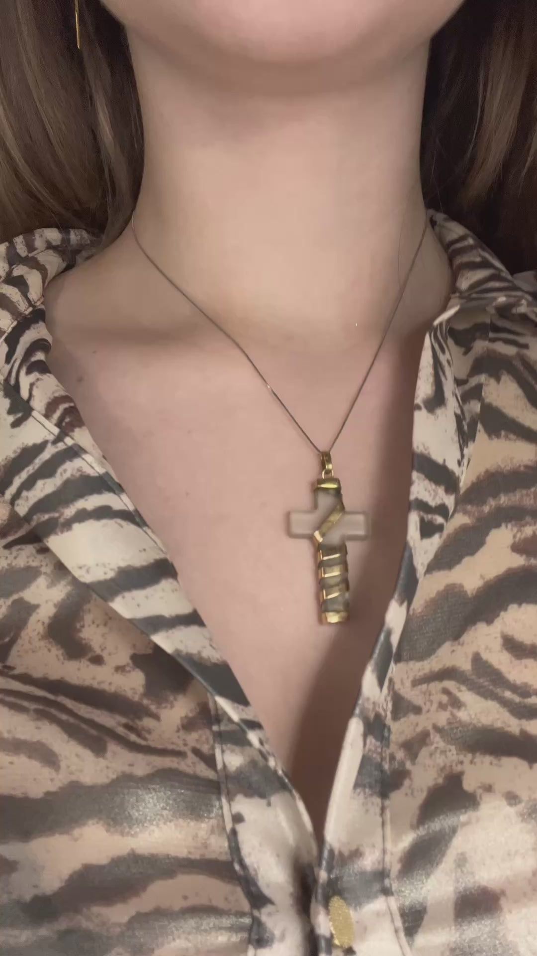 Croce in Cristallo di Rocca e Pro