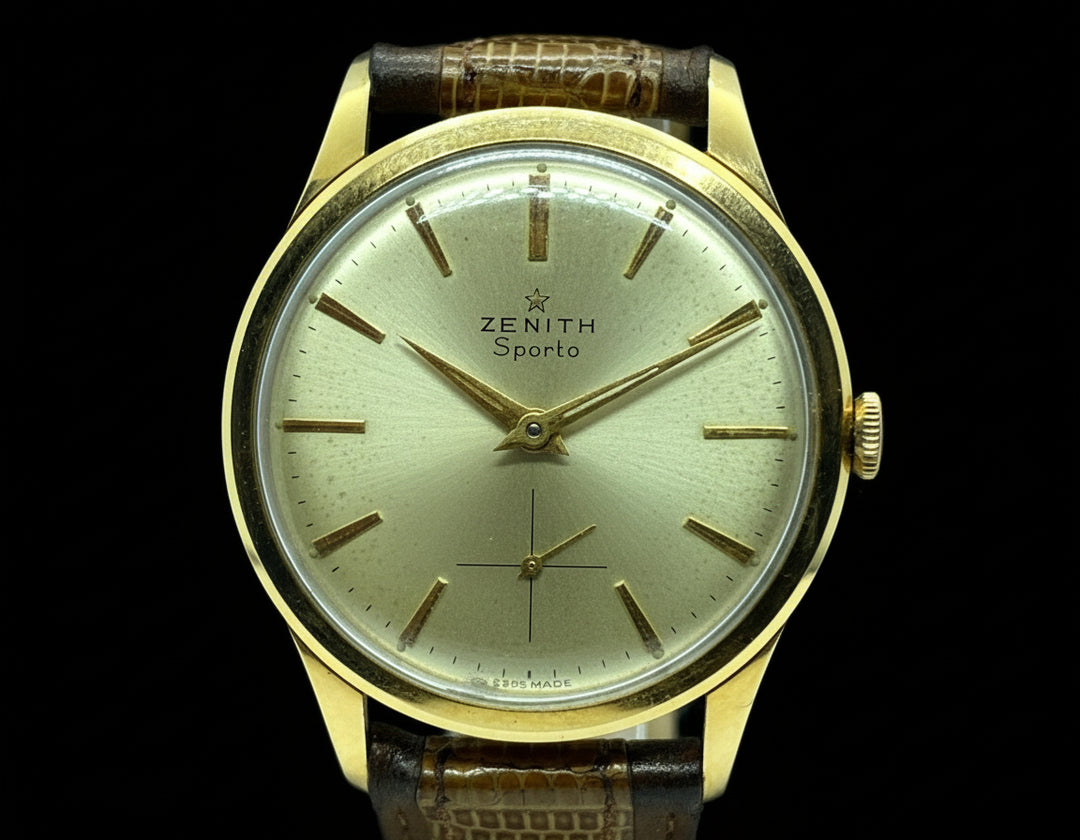 Zenith Sporto cassa oro