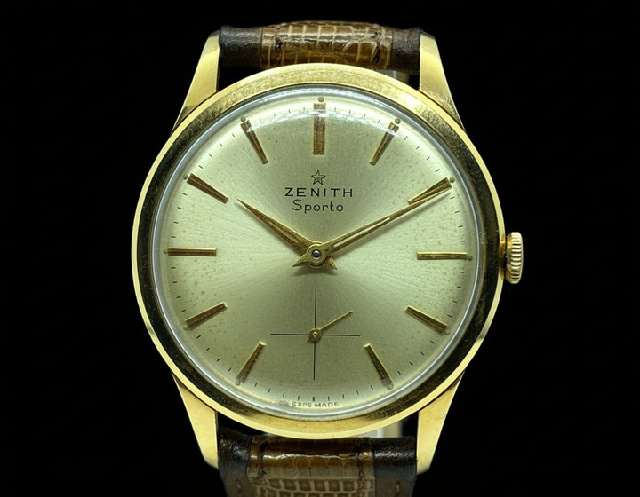Zenith Sporto cassa oro