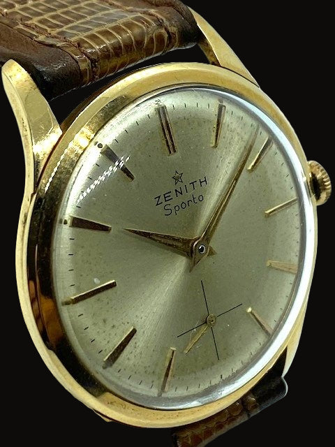 Zenith Sporto cassa oro